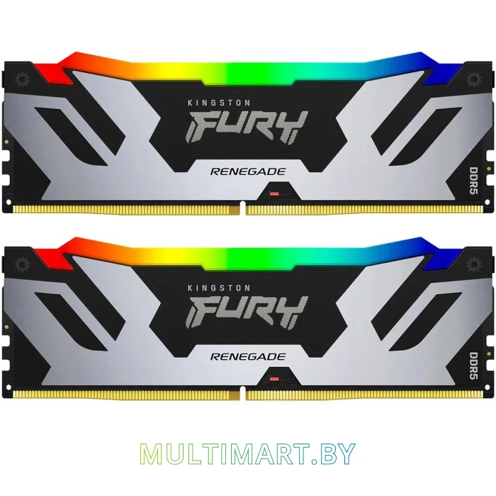 Оперативная память Kingston FURY Renegade RGB 2x16GB DDR5 PC5-57600 (KF572C38RSAK2-32)
